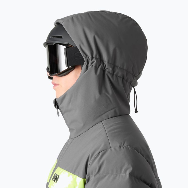 Куртка лижна чоловіча Helly Hansen Bossanova Puffy thunder grey 3
