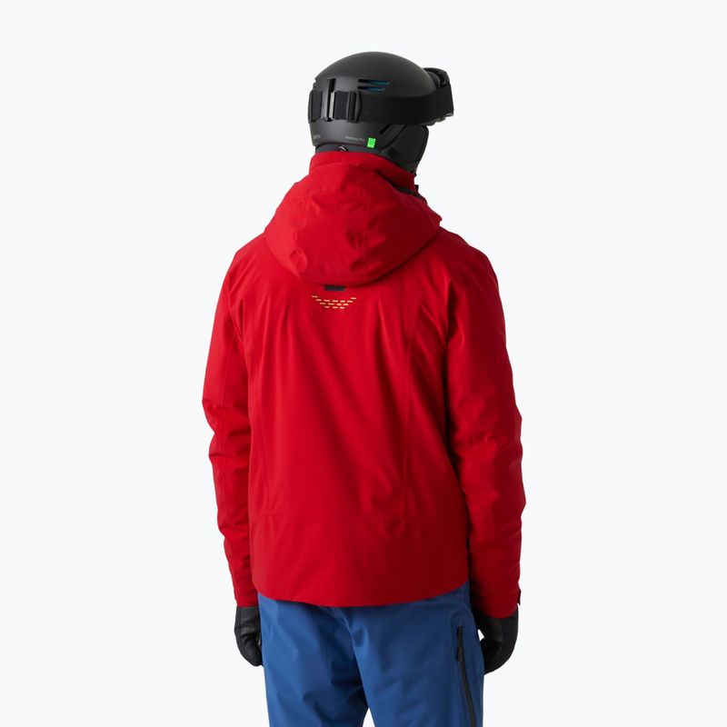 Куртка лижна чоловіча Helly Hansen Alpha Lifaloft red 2