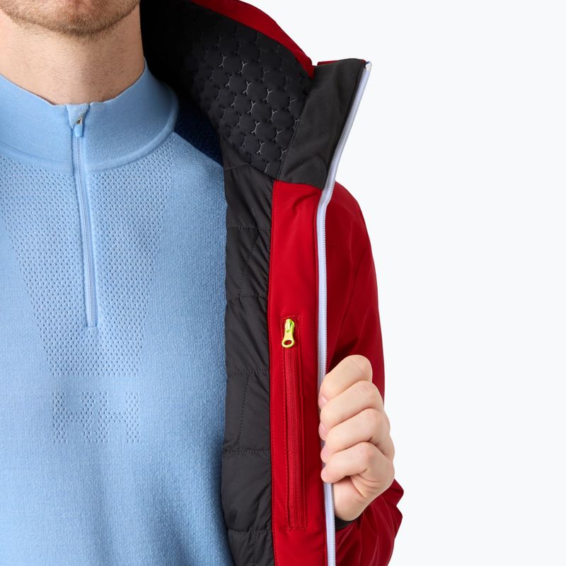 Куртка лижна чоловіча Helly Hansen Alpha Lifaloft red 9