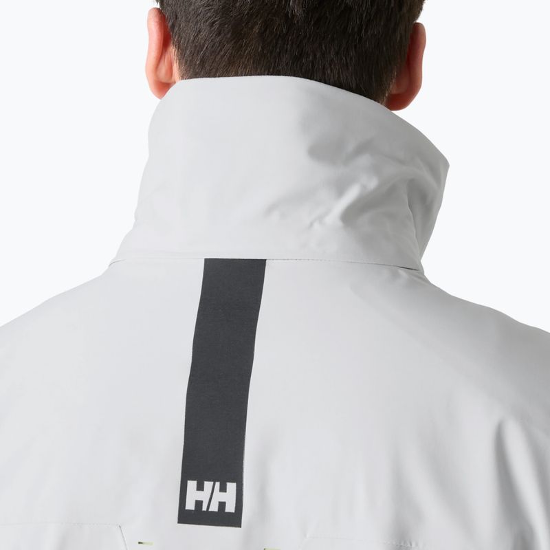 Куртка лижна чоловіча Helly Hansen Alpha Lifaloft grey fog 4