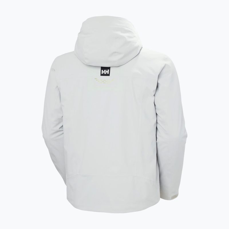 Куртка лижна чоловіча Helly Hansen Alpha Lifaloft grey fog 10