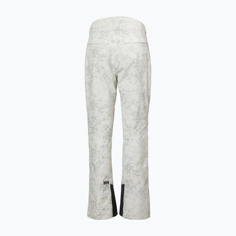 Штани лижні жіночі Helly Hansen Legendary Insulated cream new nordic aop 6