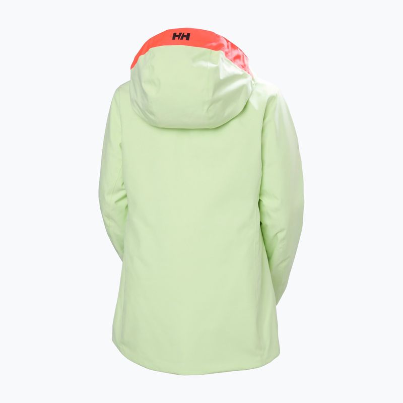 Куртка лижна жіноча Helly Hansen Powderqueen 3.0 washed lime 12