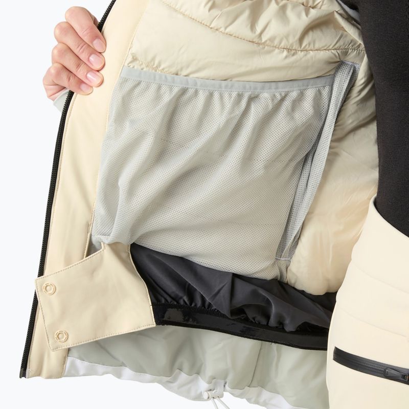 Куртка лижна жіноча Helly Hansen Alphelia cream 8