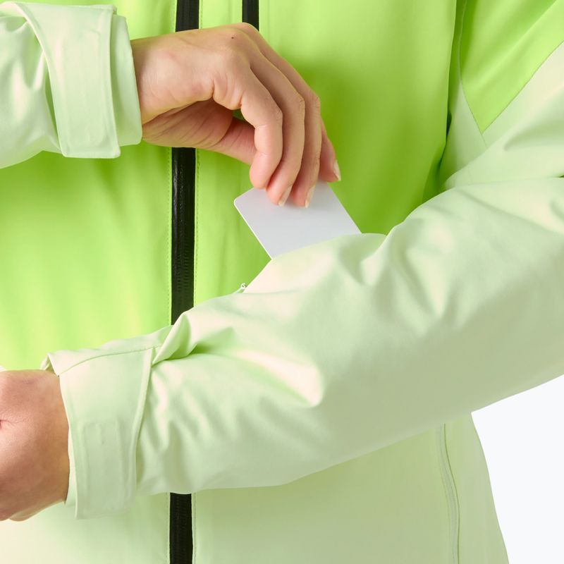 Куртка лижна жіноча Helly Hansen Alphelia luminous green 7