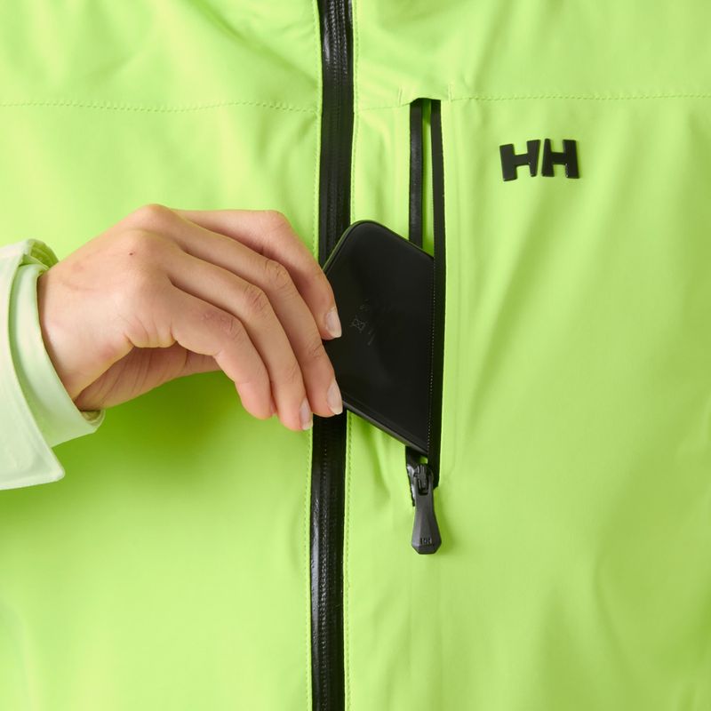 Куртка лижна жіноча Helly Hansen Alphelia luminous green 8