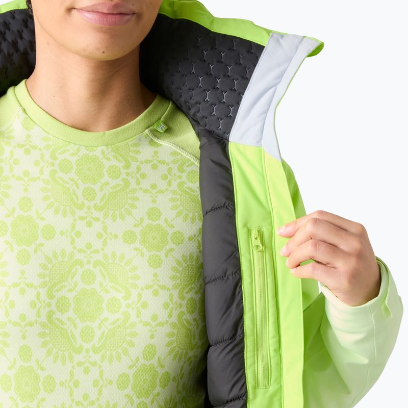 Куртка лижна жіноча Helly Hansen Alphelia luminous green 9