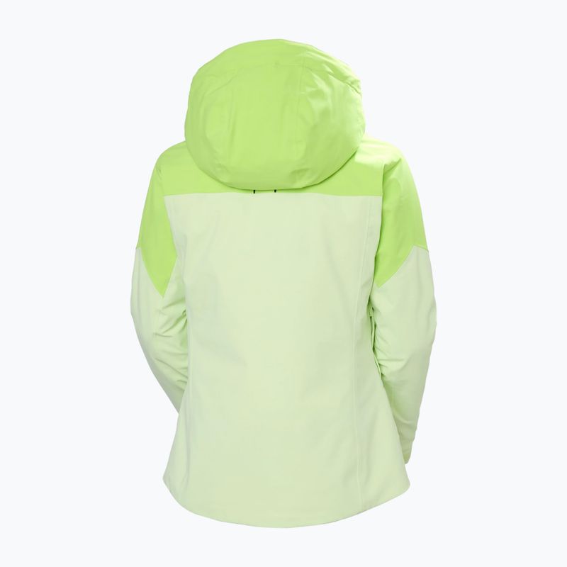 Куртка лижна жіноча Helly Hansen Alphelia luminous green 12