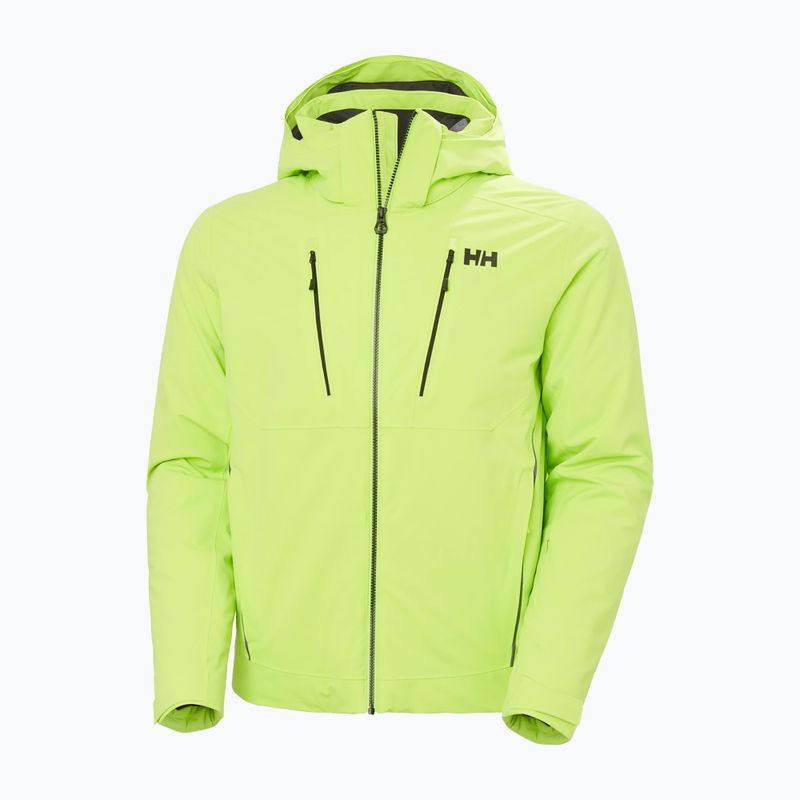 Куртка лижна чоловіча Helly Hansen Alpha 4.0 luminous green 9