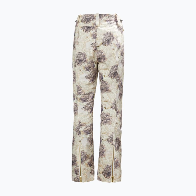 Штани лижні жіночі Helly Hansen St. Moritz Ins 2.0 purple clay sakura aop 2