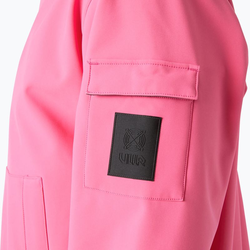 Куртка лижна Helly Hansen Ullr D Ridable Hoodie hot pink 6