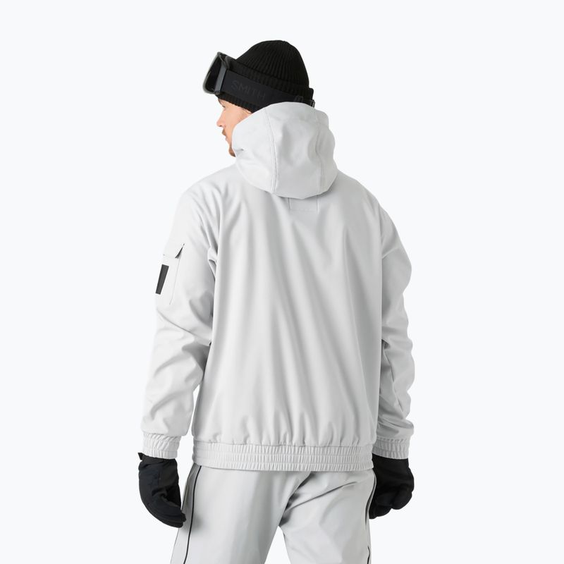 Куртка лижна Helly Hansen Ullr D Ridable Hoodie grey fog 2