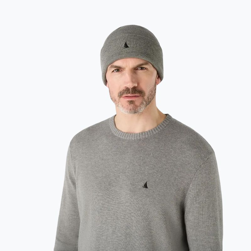 Шапка зимова Musto Original Beanie mid grey melange 4