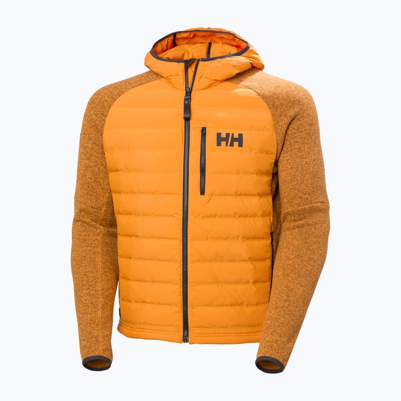 Куртка гібридна чоловіча Helly Hansen Skagen Hybrid Knit Insulator ignite orange 6