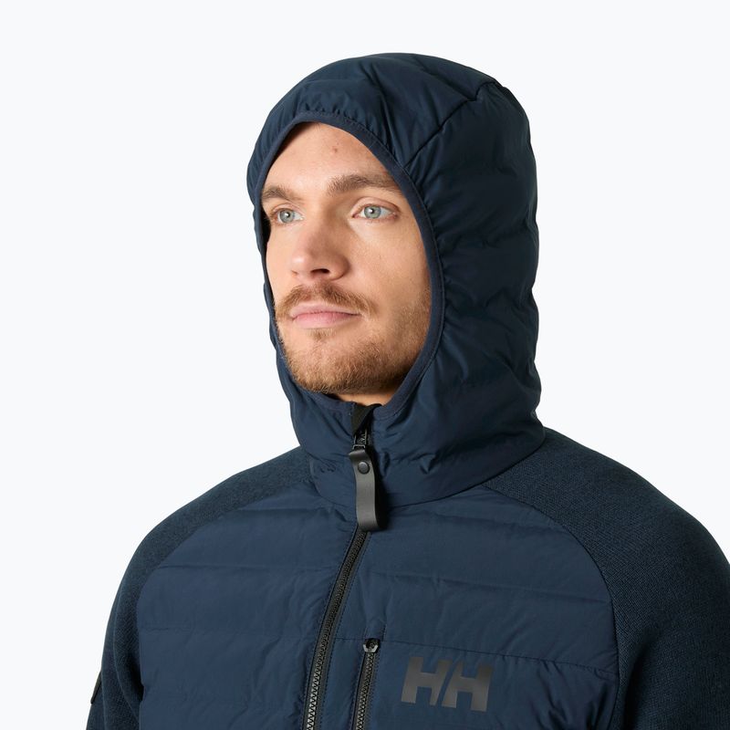 Куртка гібридна чоловіча Helly Hansen Skagen Hybrid Knit Insulator navy 3
