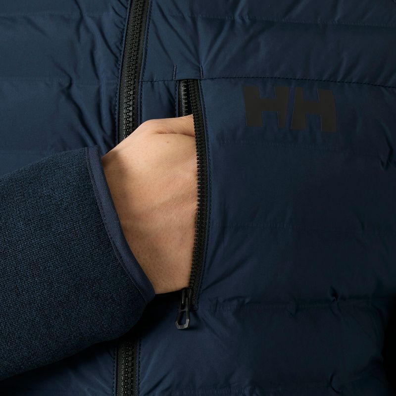 Куртка гібридна чоловіча Helly Hansen Skagen Hybrid Knit Insulator navy 5