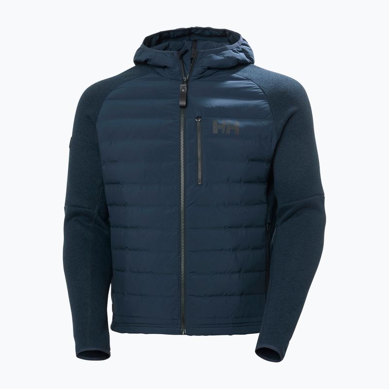 Куртка гібридна чоловіча Helly Hansen Skagen Hybrid Knit Insulator navy 6