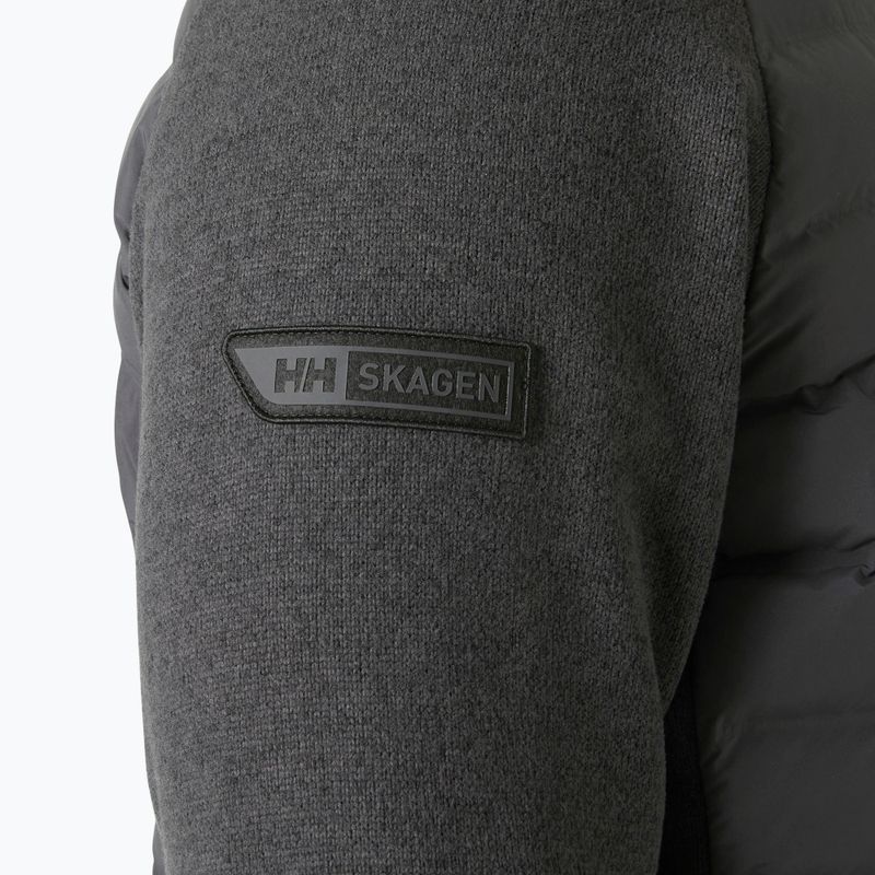 Куртка гібридна чоловіча Helly Hansen Skagen Hybrid Knit Insulator ebony 5