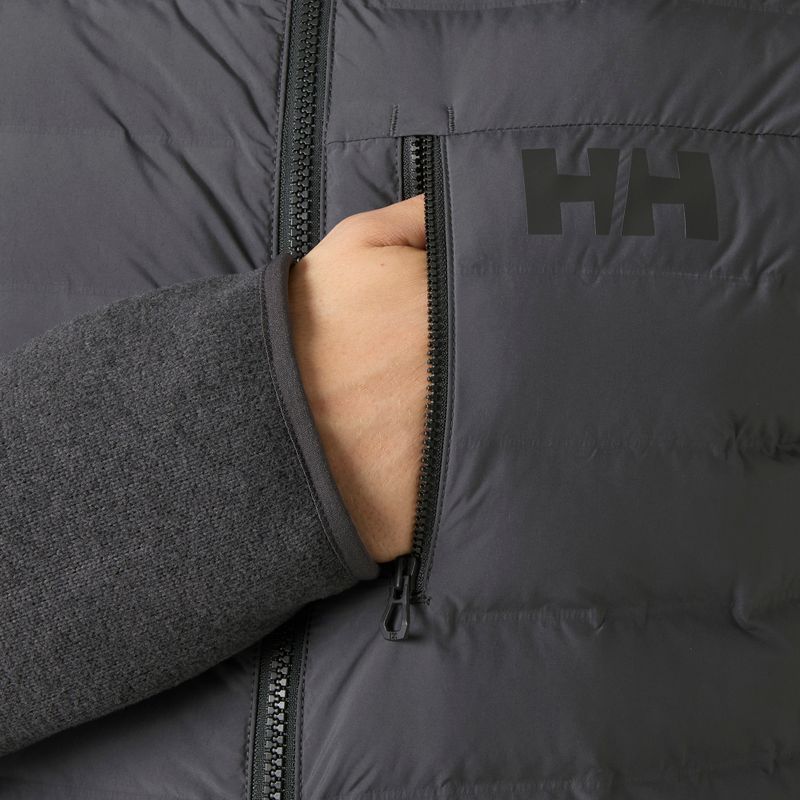 Куртка гібридна чоловіча Helly Hansen Skagen Hybrid Knit Insulator ebony 6
