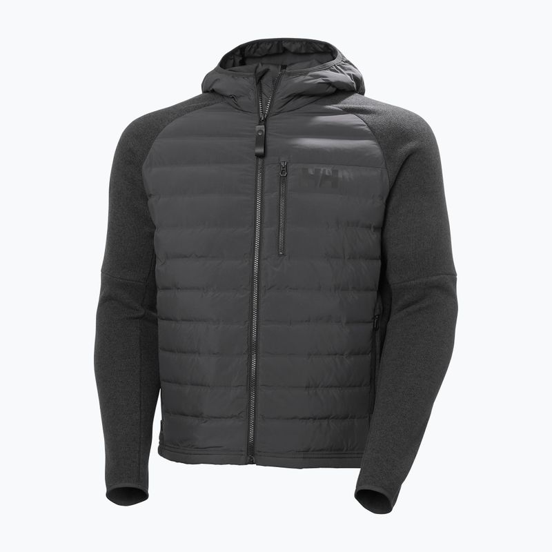 Куртка гібридна чоловіча Helly Hansen Skagen Hybrid Knit Insulator ebony 8