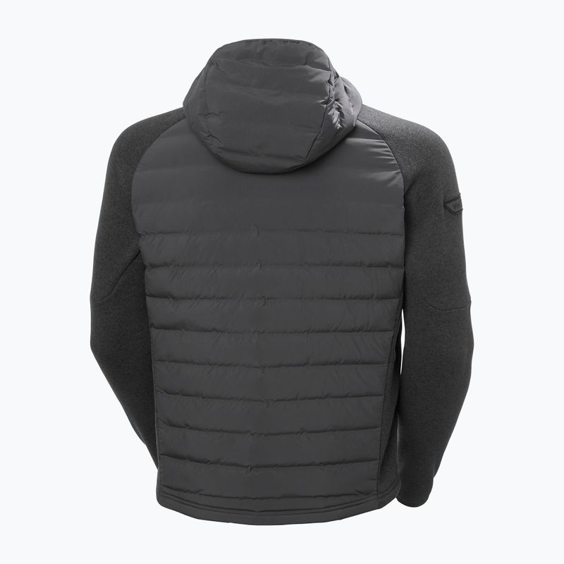 Куртка гібридна чоловіча Helly Hansen Skagen Hybrid Knit Insulator ebony 9