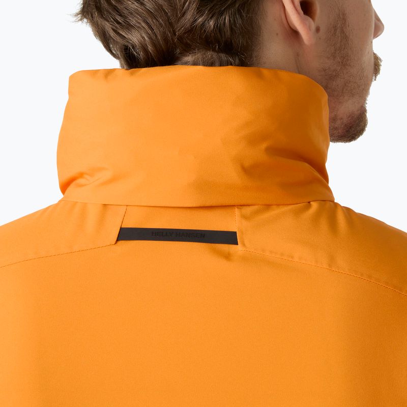 Куртка вітрильна чоловіча Helly Hansen HP Racing Lifaloft Hood ignite orange 4