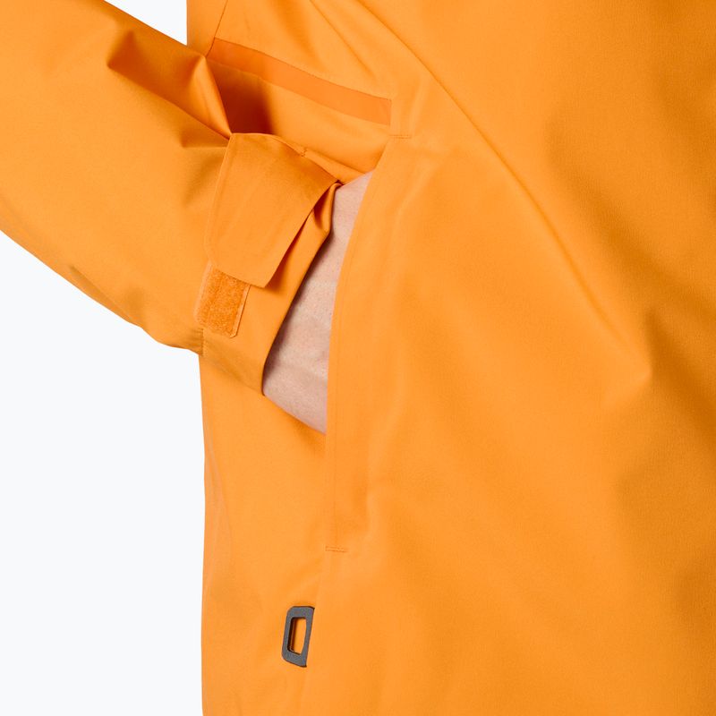 Куртка вітрильна чоловіча Helly Hansen HP Racing Lifaloft Hood ignite orange 5