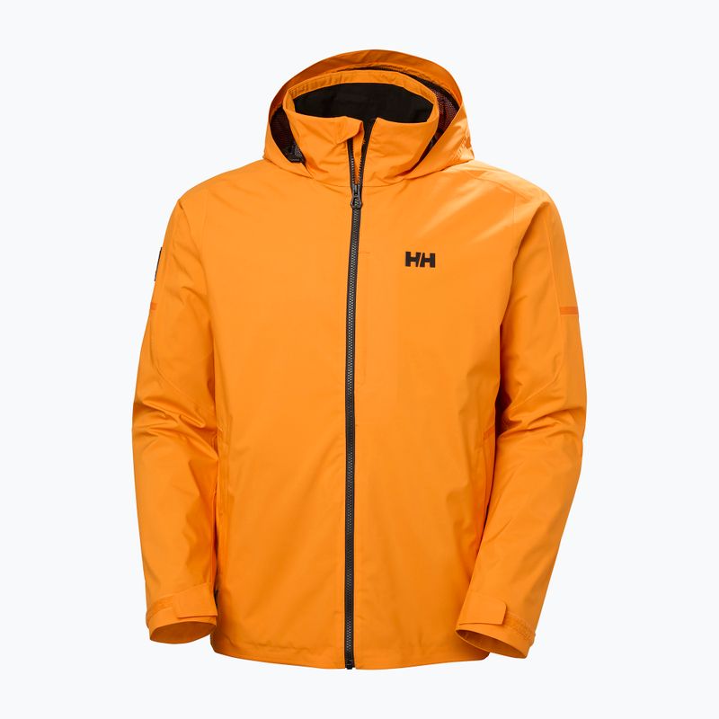Куртка вітрильна чоловіча Helly Hansen HP Racing Lifaloft Hood ignite orange 8
