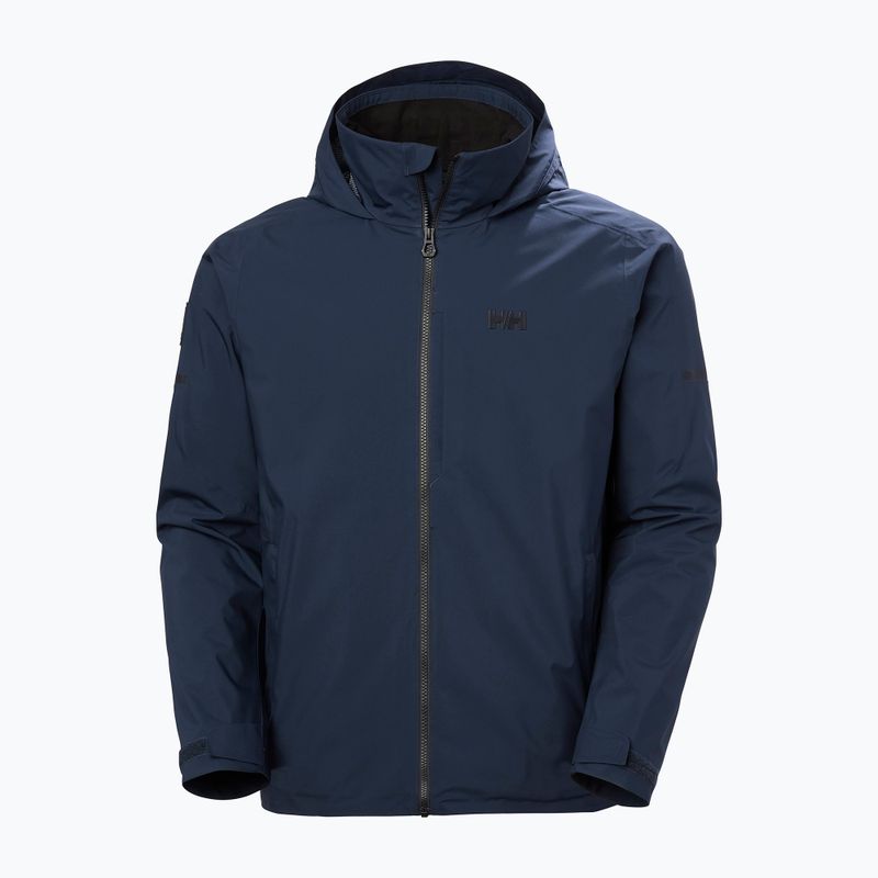 Куртка вітрильна чоловіча Helly Hansen HP Racing Lifaloft Hood navy 6