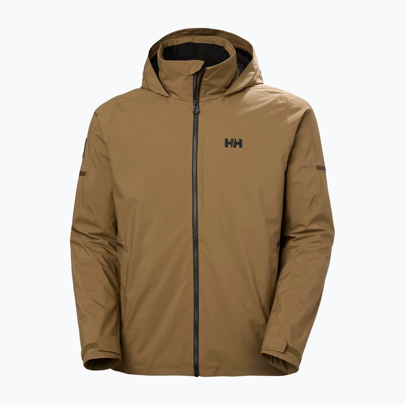 Куртка вітрильна чоловіча Helly Hansen HP Racing Lifaloft Hood sepia 7