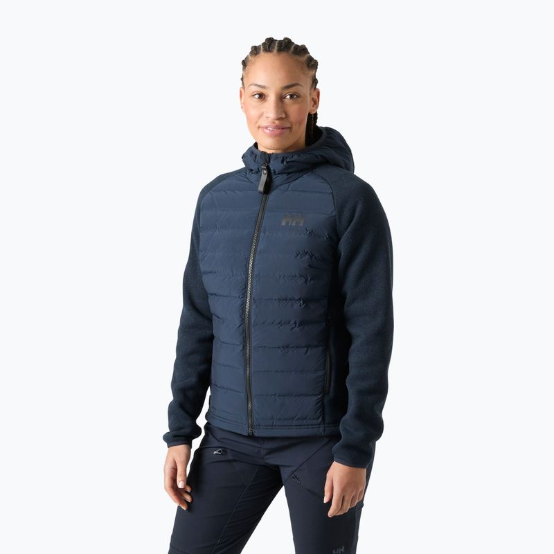 Куртка гібридна жіноча Helly Hansen Skagen Hybrid Knit Insulator navy