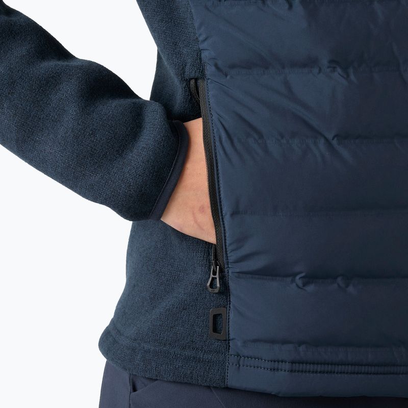 Куртка гібридна жіноча Helly Hansen Skagen Hybrid Knit Insulator navy 5