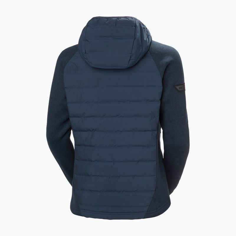 Куртка гібридна жіноча Helly Hansen Skagen Hybrid Knit Insulator navy 7