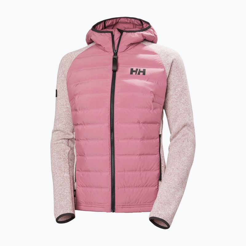 Куртка гібридна жіноча Helly Hansen Skagen Hybrid Knit Insulator wildberry 6