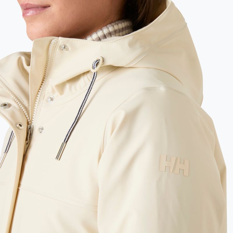 Пальто дощовик жіноче Helly Hansen Moss Ins Pu Coat cream 4