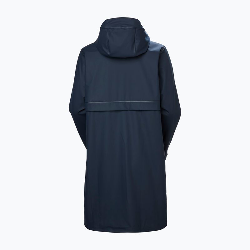 Пальто дощовик жіноче Helly Hansen Moss Ins Pu Coat navy 8