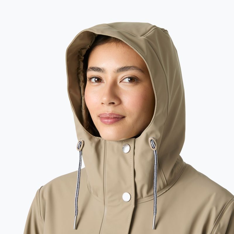 Пальто дощовик жіноче Helly Hansen Moss Ins Pu Coat pebble 3