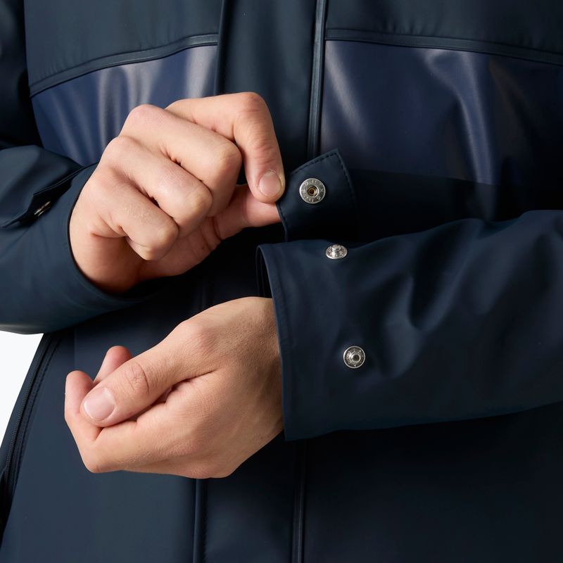 Куртка вітрильна чоловіча Helly Hansen Moss Insulated Coat navy 5