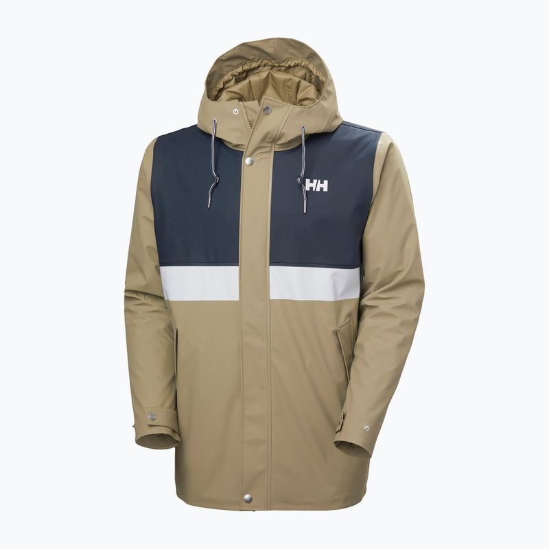 Куртка вітрильна чоловіча Helly Hansen Moss Insulated Coat pebble 8