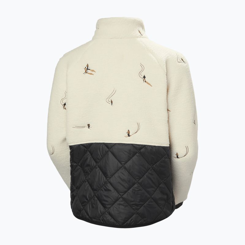 Куртка гібридна жіноча Helly Hansen Bliss Hybrid cream skiers embroidery 6