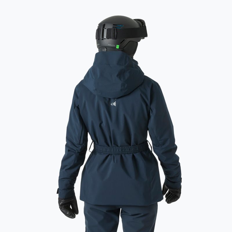 Куртка лижна жіноча Helly Hansen Bellissmo Belted navy 2