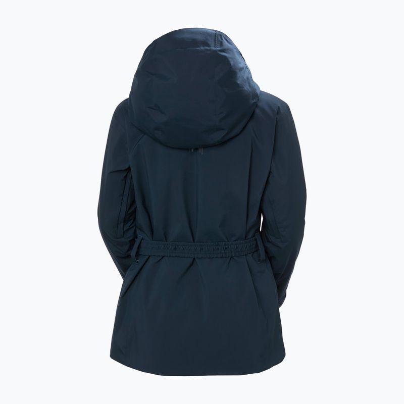 Куртка лижна жіноча Helly Hansen Bellissmo Belted navy 10