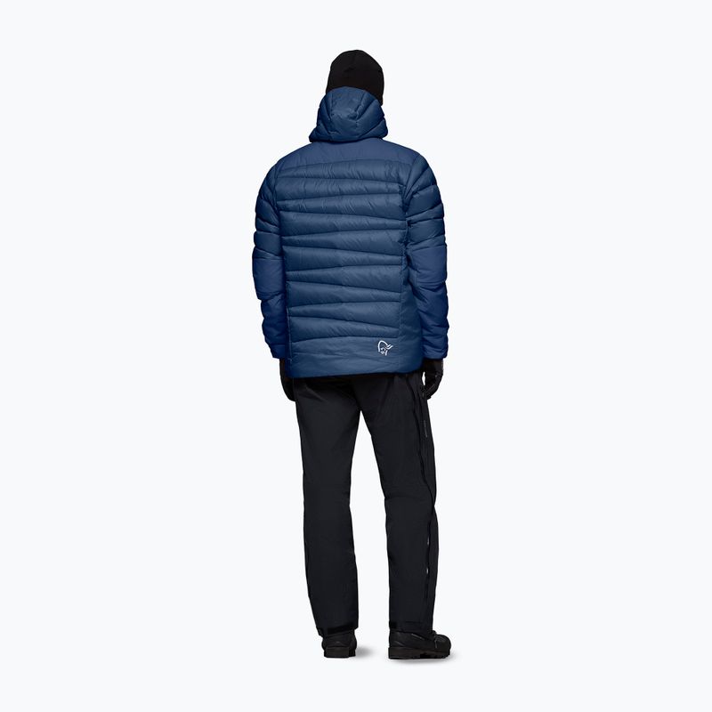 Пуховик чоловічий NORRONA Falketind Down 750 Zip Hood indigo night 3