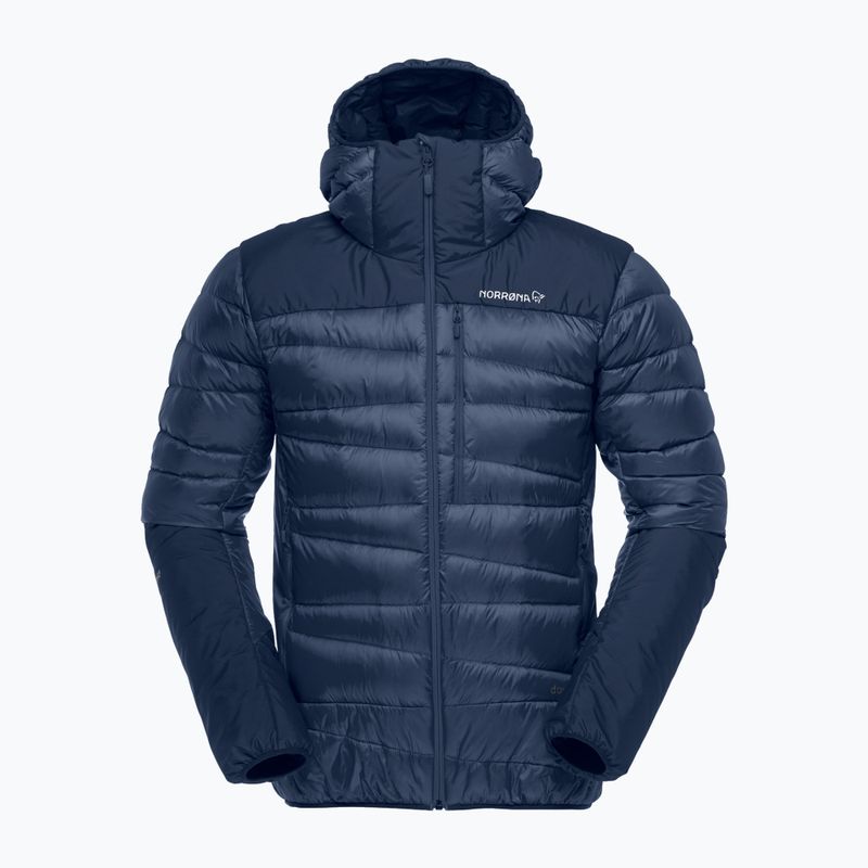 Пуховик чоловічий NORRONA Falketind Down 750 Zip Hood indigo night 5