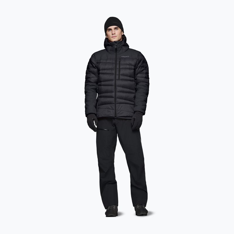 Пуховик чоловічий NORRONA Falketind Down 750 Zip Hood caviar black 2