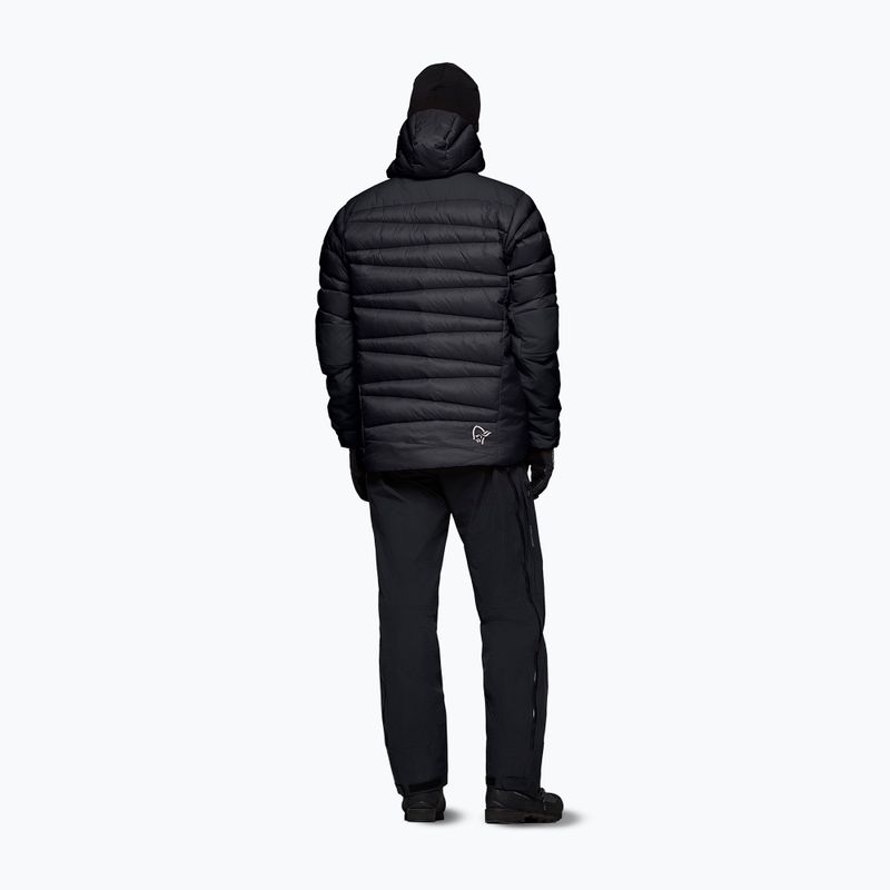 Пуховик чоловічий NORRONA Falketind Down 750 Zip Hood caviar black 3