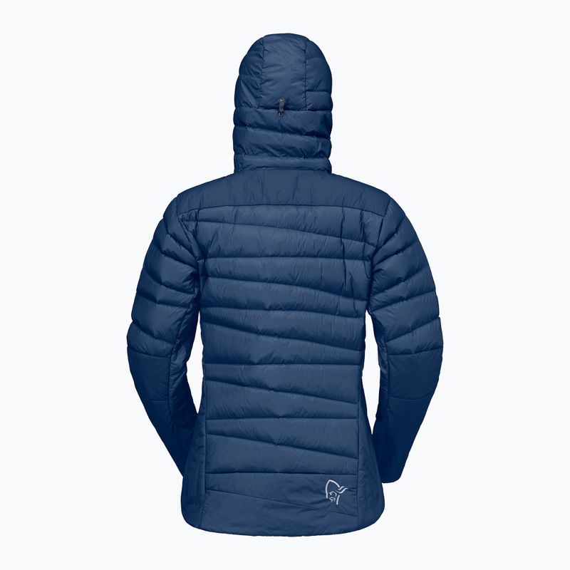 Пуховик жіночий NORRONA Falketind Down 750 Zip Hood indigo night 6