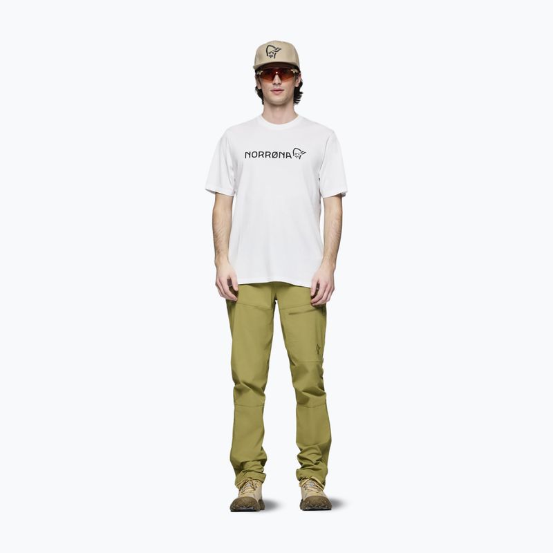Футболка чоловіча NORRONA Cotton Viking pure white 2