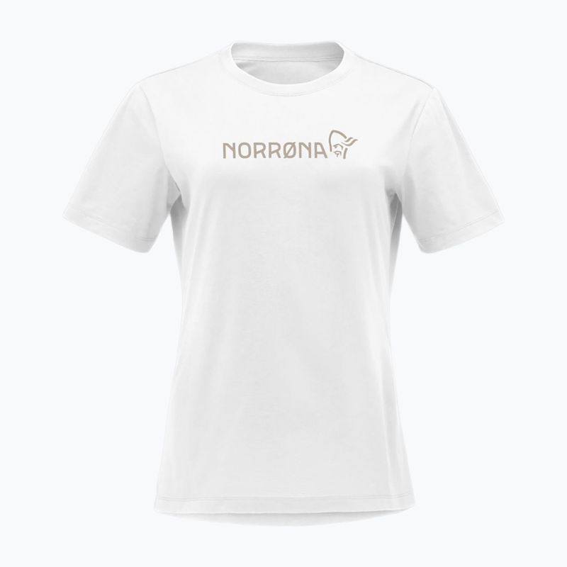 Футболка жіноча NORRONA Cotton Viking pure white 4