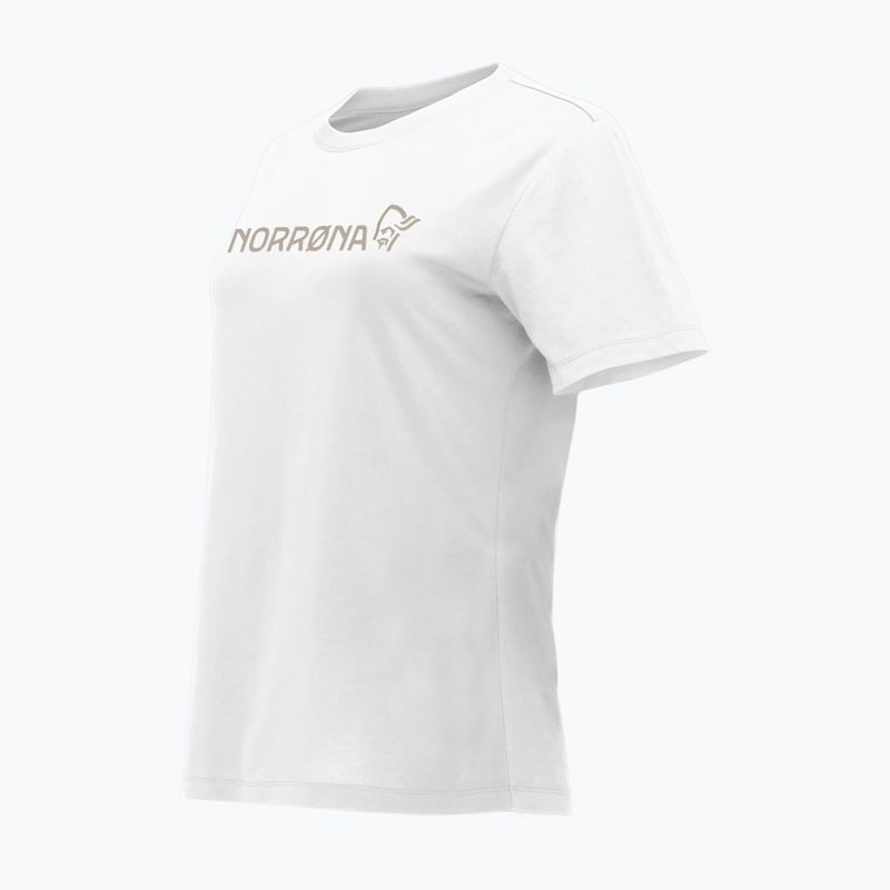 Футболка жіноча NORRONA Cotton Viking pure white 6